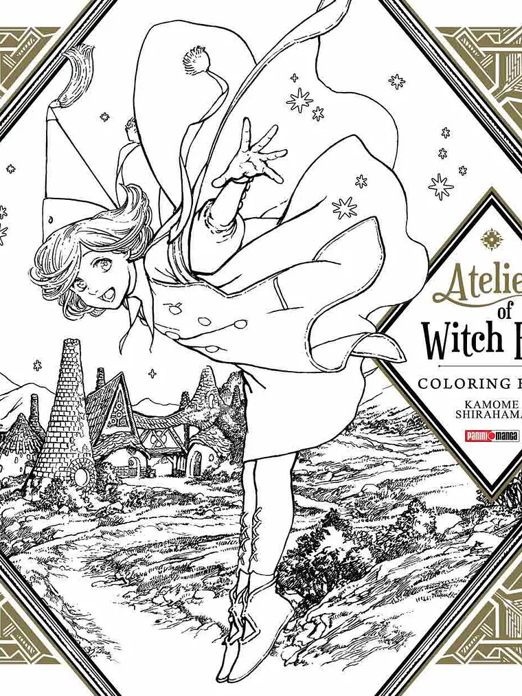 [RESERVA] Atelier Of Witch Hat Coloring Book 01 1