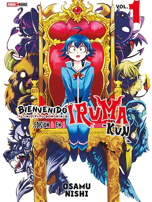 [RESERVA] Bienvenido Al Instituto Demoniaco Iruma-Kun (Mairimashita) 3 En 1 01