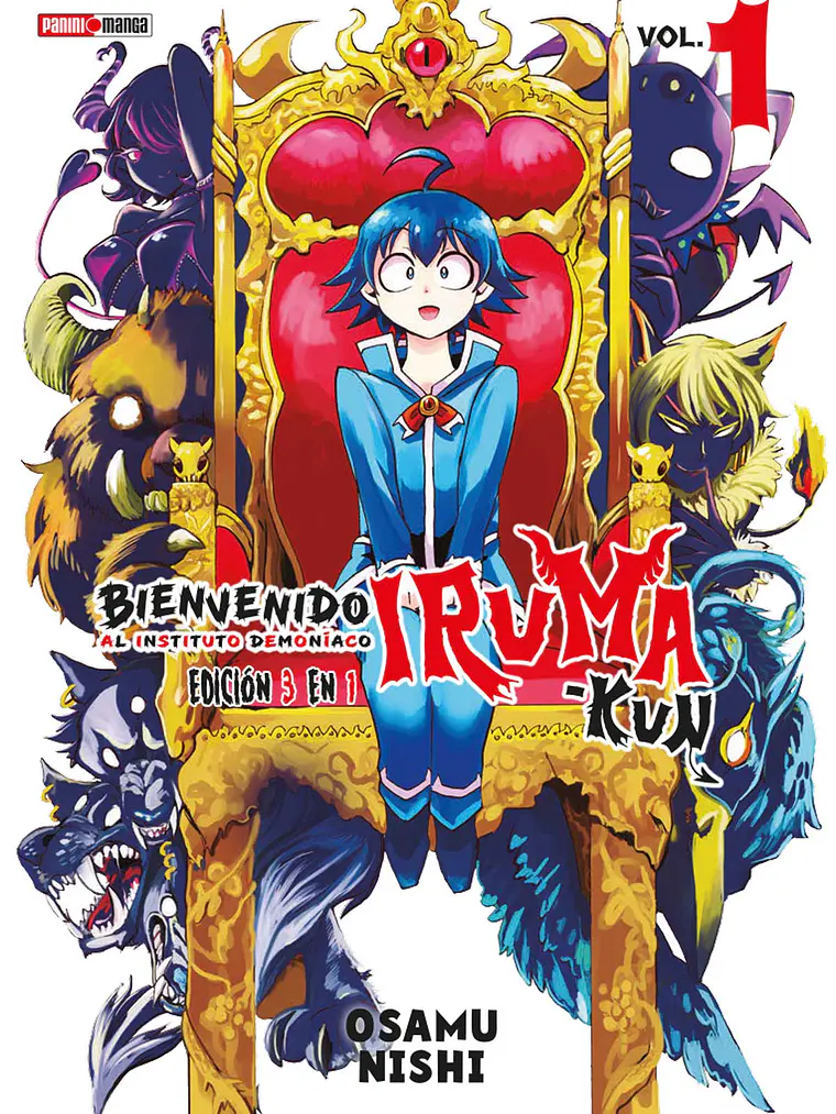 [RESERVA] Bienvenido Al Instituto Demoniaco Iruma-Kun (Mairimashita) 3 En 1 01 1