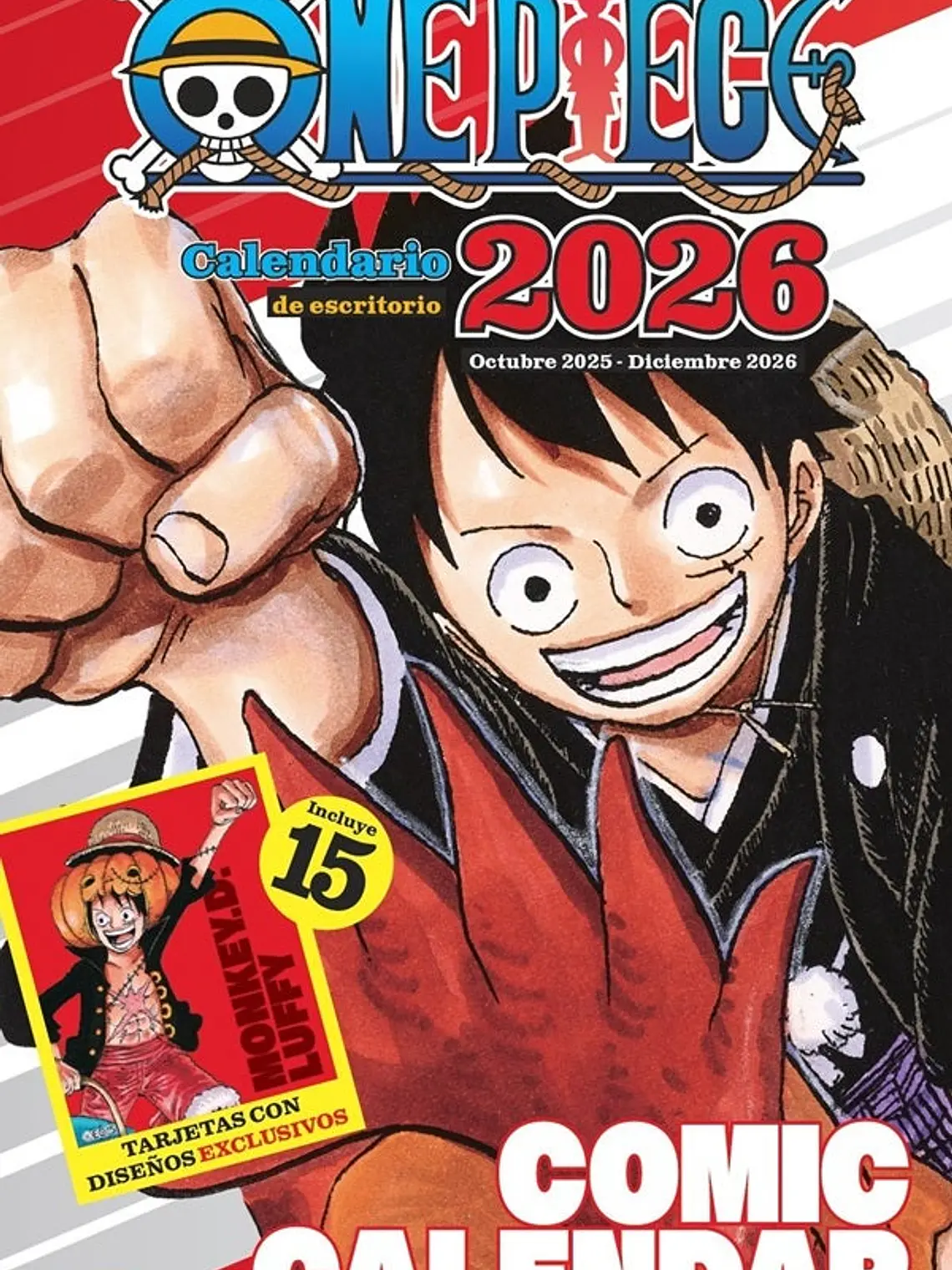 [RESERVA] Calendario De Escritorio One Piece 1