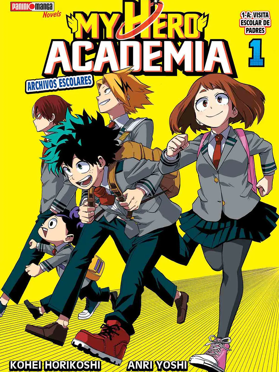 [RESERVA] My Hero Academia School Briefs Novela 01 1