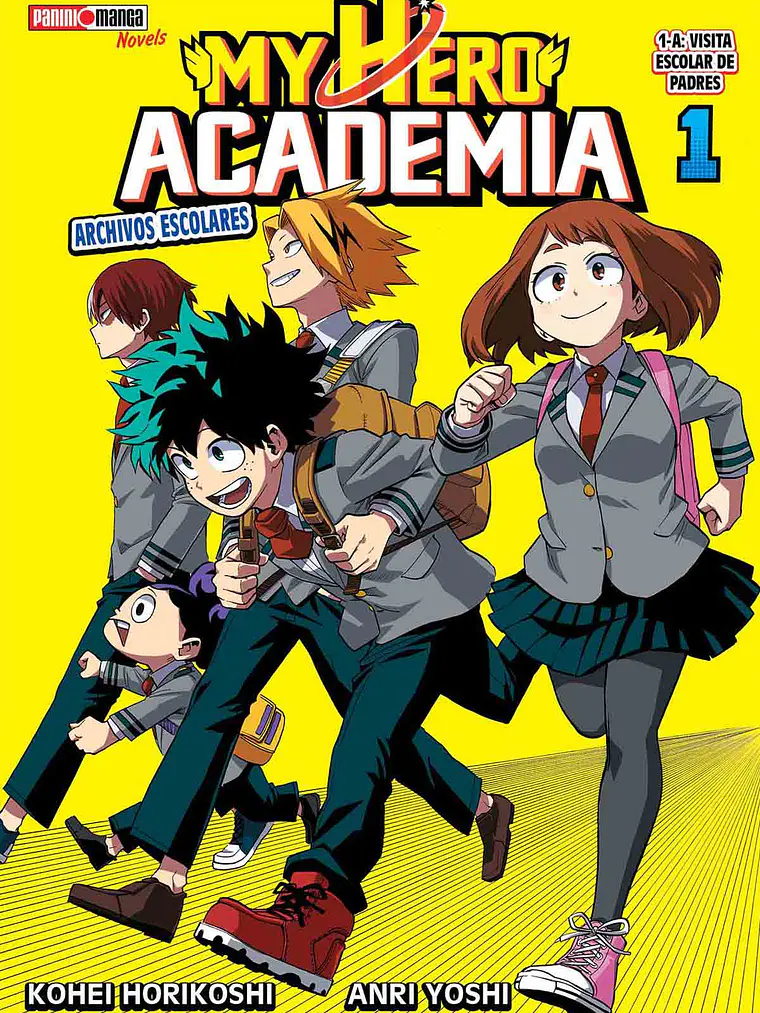 [RESERVA] My Hero Academia School Briefs Novela 01 1