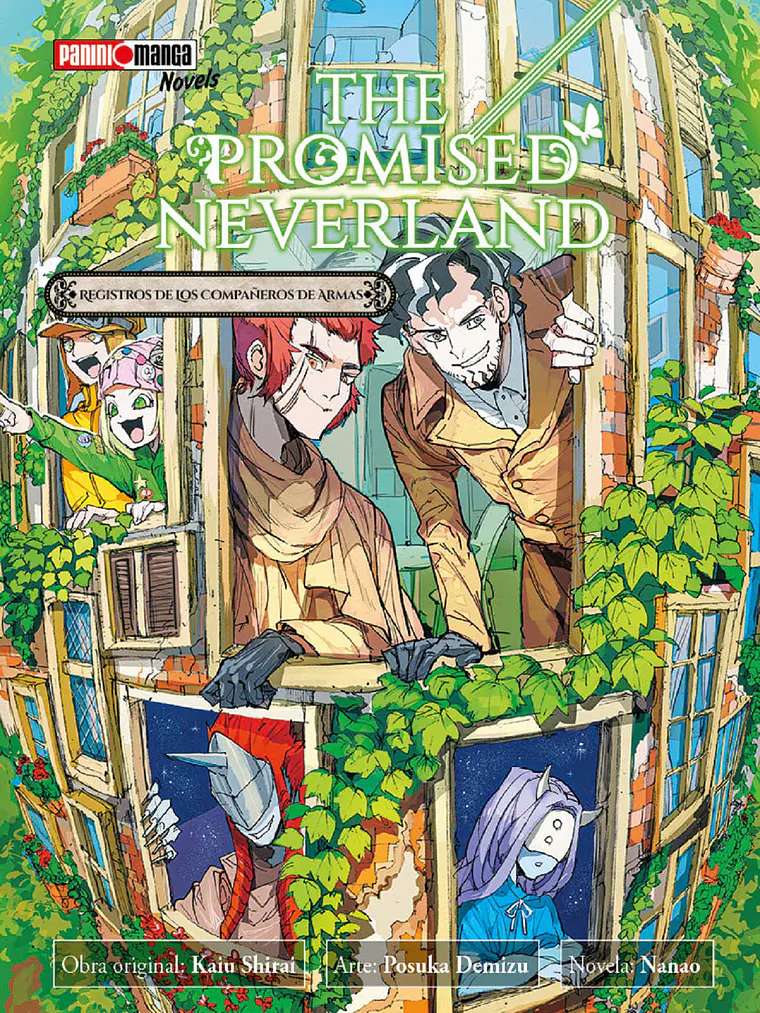 [RESERVA] The Promised Neverland Registros De Los Compañeros De Armas 01 1