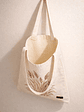 Bolso Tote Lona Pintada Mano Botánica Tiempo Natural Colores - Miniatura 3