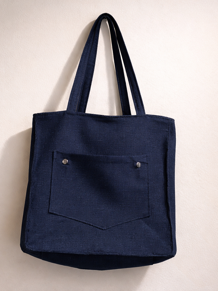 Bolso Denim Mujer Expandible 1