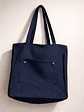 Bolso Denim Mujer Expandible - Miniatura 1