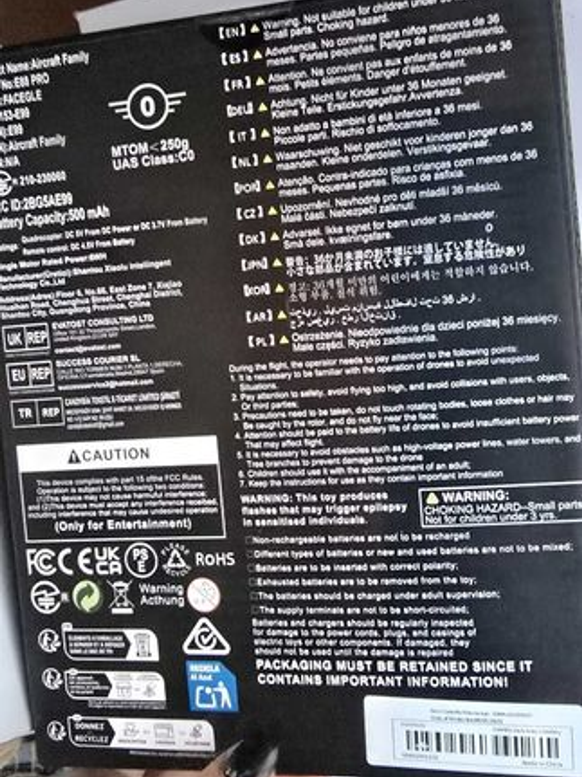 DroneE88PRO adulto 2