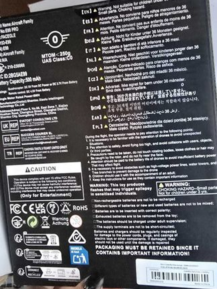 DroneE88PRO adulto 2