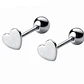 ARO NIÑA HEART PLAIN P925 - Miniatura 1