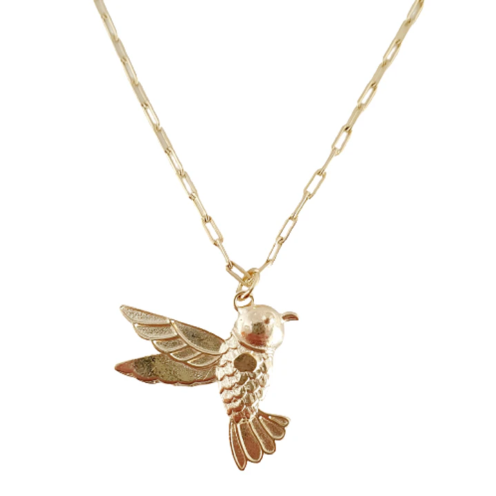 COLLAR COLIBRI GOLD 1