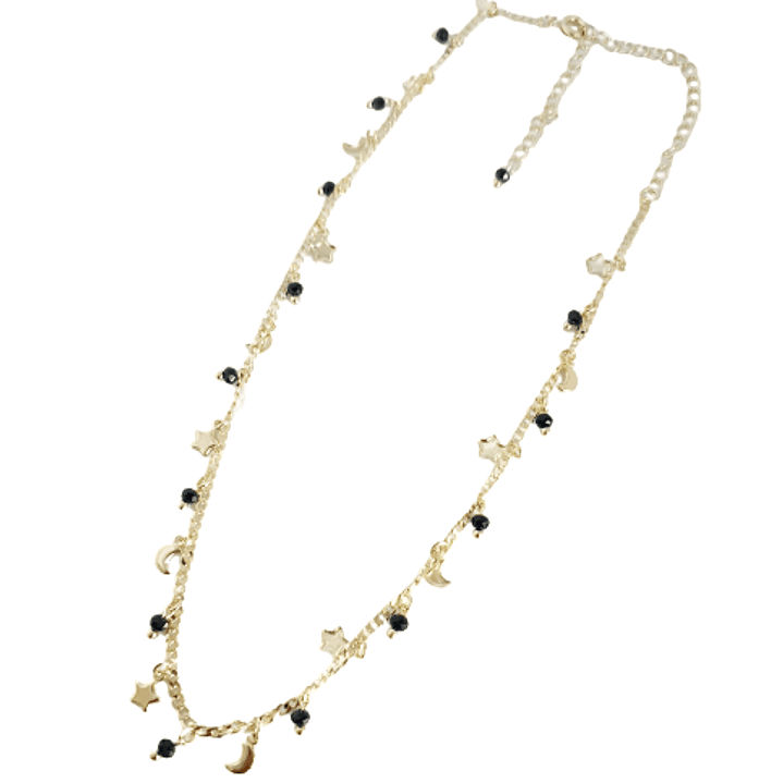 COLLAR CELEBRITY GOLD BLACK 3