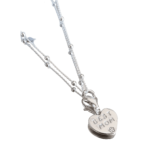 BEST MOM. COLLAR PLATA 925 - Image 1