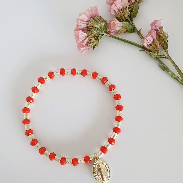 PULSERA IVY RED GOLD VR 2