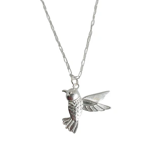 COLLAR COLIBRI SILVER