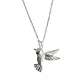 COLLAR COLIBRI SILVER - Miniatura 1