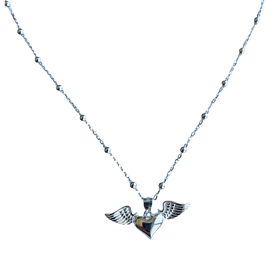 COLLAR WINGED HEART P925 - Image 1