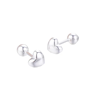 ARO NIÑA HEART ROUNDED P925