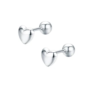 ARO NIÑA HEART ROUNDED P925