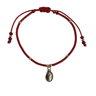 PULSERA DIXY GOLD RED GRACE