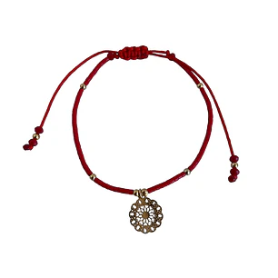 PULSERA DIXY GOLD RED GRACE