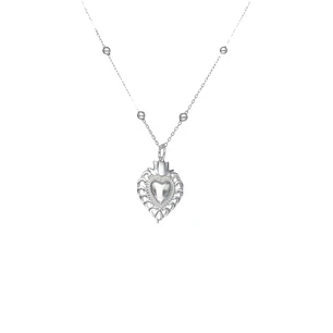COLLAR DIVINE HEART P925