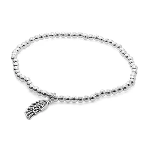 PULSERA BALLS P925 ANGEL WING