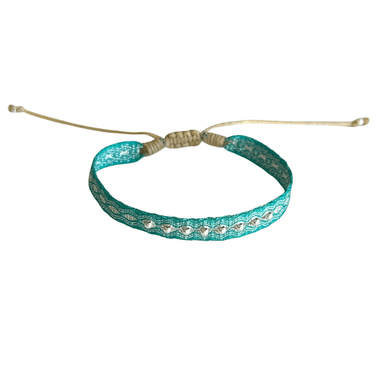 PULSERA SILK MYSTIC TURQUOISE P925