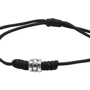 PULSERA THREAD BLACK P925 BRICKS