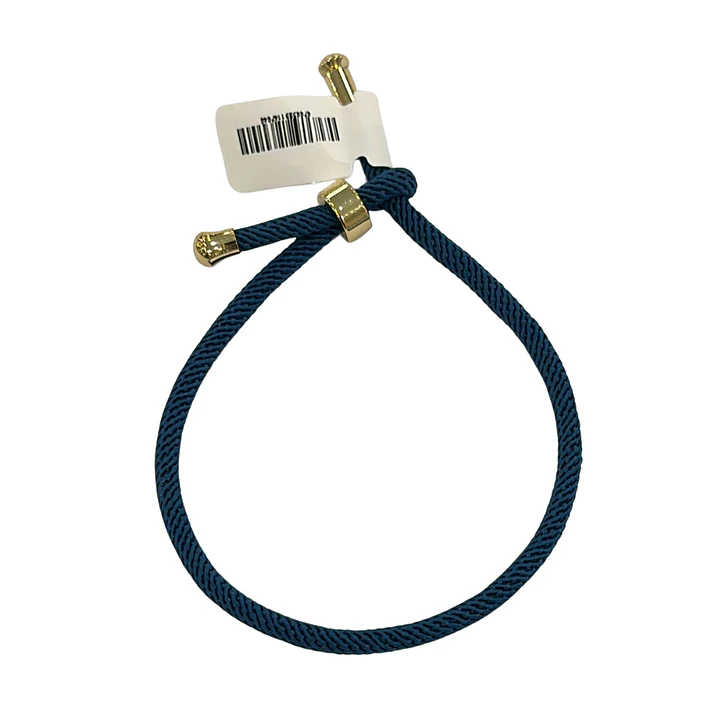 PULSERA CORD GOLD DENIM 1