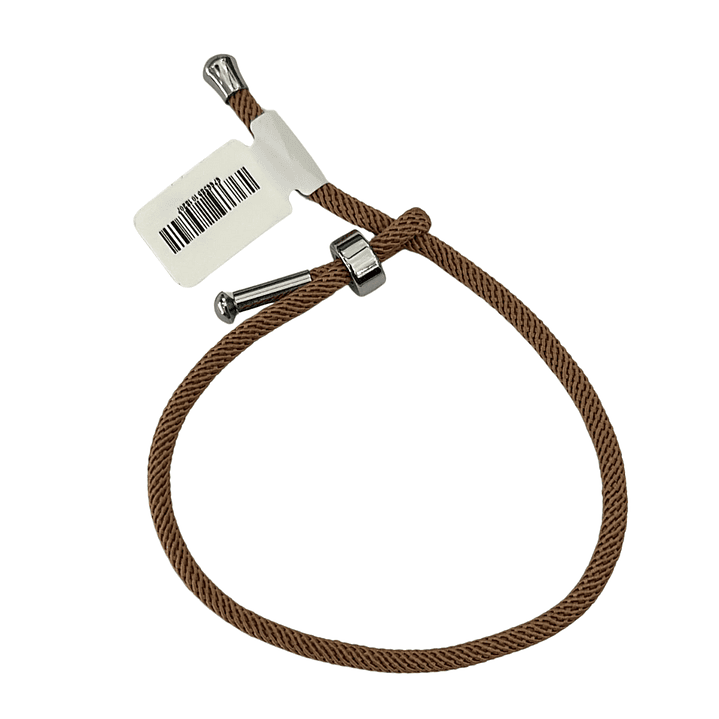 PULSERA CORD SILVER CAMEL 3