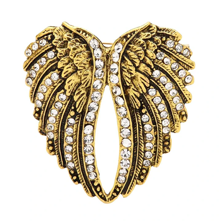 PIN SHINE ANGEL WINGS GOLD 1