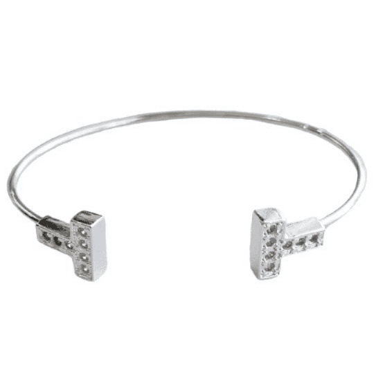 PULSERA ESCLAVA TATY SHINE SILVER