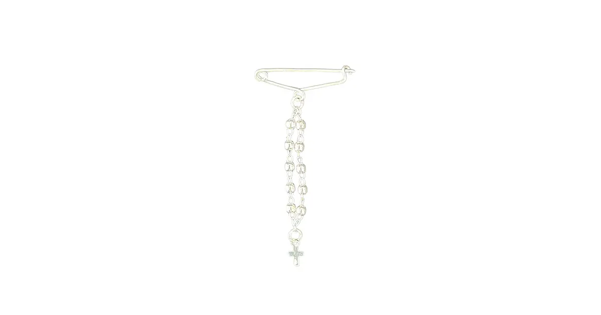 ALFILER PIN DENARY SILVER