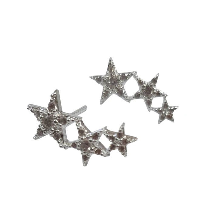 AROS TREPADOR SHINE STARS SILVER 1