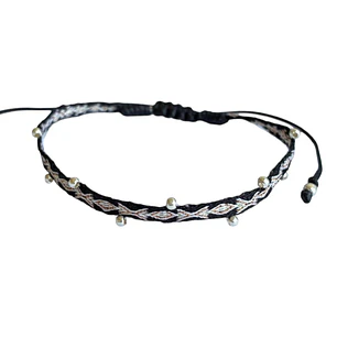 PULSERA SILK BLACK COPPER SLIM P925
