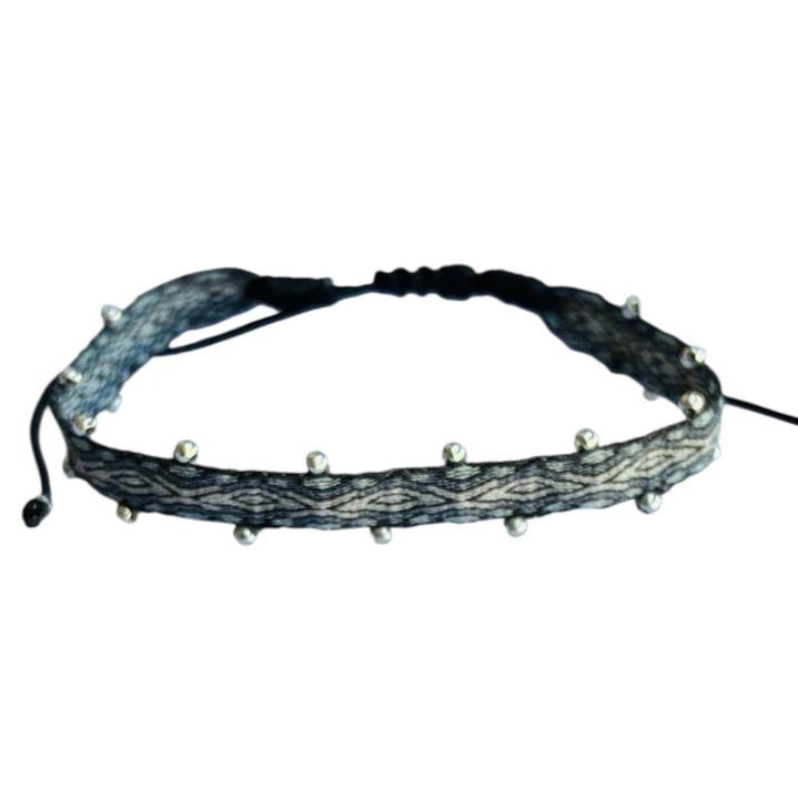 PULSERA SILK GRAY IN GRAY P925 1