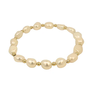 PULSERA GOLD FILLED GEORGIA WATER PEARL