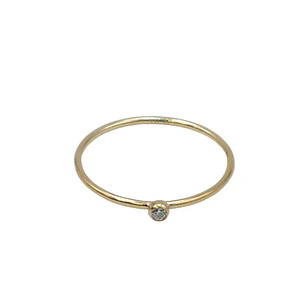 ANILLO GOLD FILLED DOT