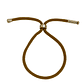 PULSERA CORD SILVER CAMEL - Miniatura 1