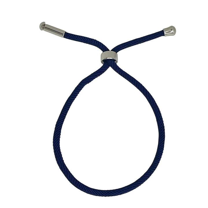 PULSERA CORD SILVER PURPLE 2