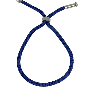 PULSERA CORD SILVER LAVENDER
