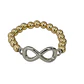 ANILLO BALLS GOLD FILLED 3 MM INFINITE MIX - Miniatura 1