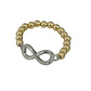 ANILLO BALLS GOLD FILLED 3 MM INFINITE MIX - Miniatura 2