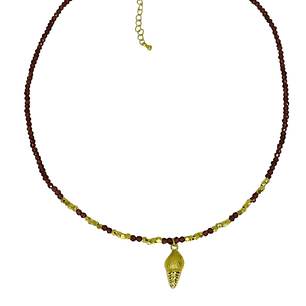 COLLAR SHELL GRANATE 