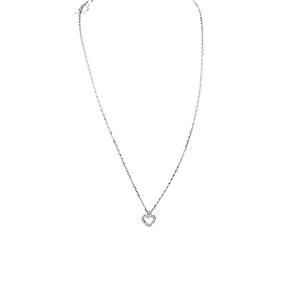 COLLAR OPEN SHINY HEART P925 