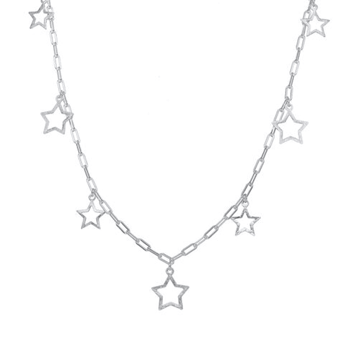 COLLAR OPEN BIG STARS P925  1