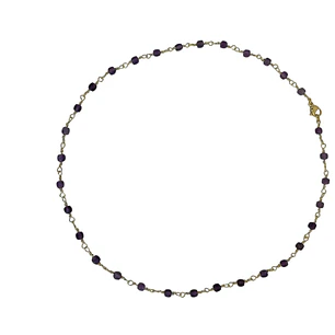 COLLAR CHOKER PETRA RUBI GOLD