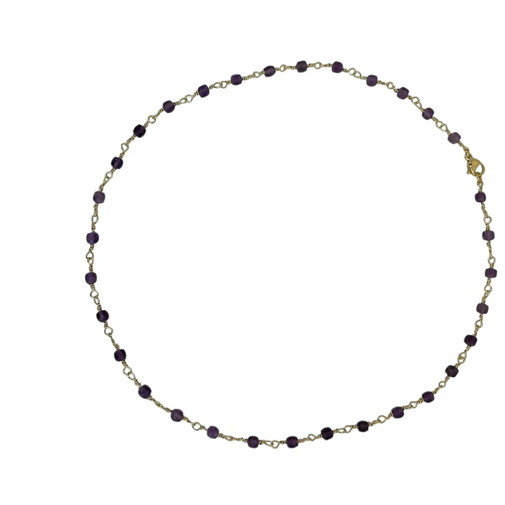 COLLAR CHOKER PETRA RUBI GOLD 1