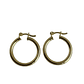 AROS ARGOLLAS FIORELLA GOLD SLIM - Miniatura 1