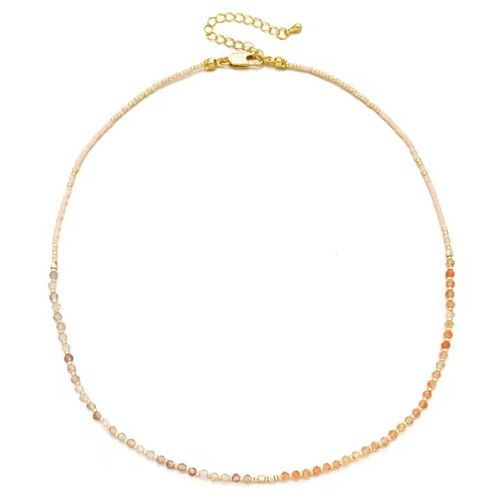 COLLAR VERO GOLD ROSE  1